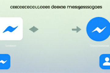 Ilustração de uma caixa de mensagens do Messenger destacando técnicas de recuperação de conversas.