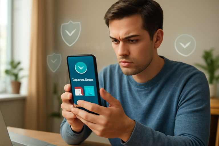 Proteção contra golpes digitais com antivírus