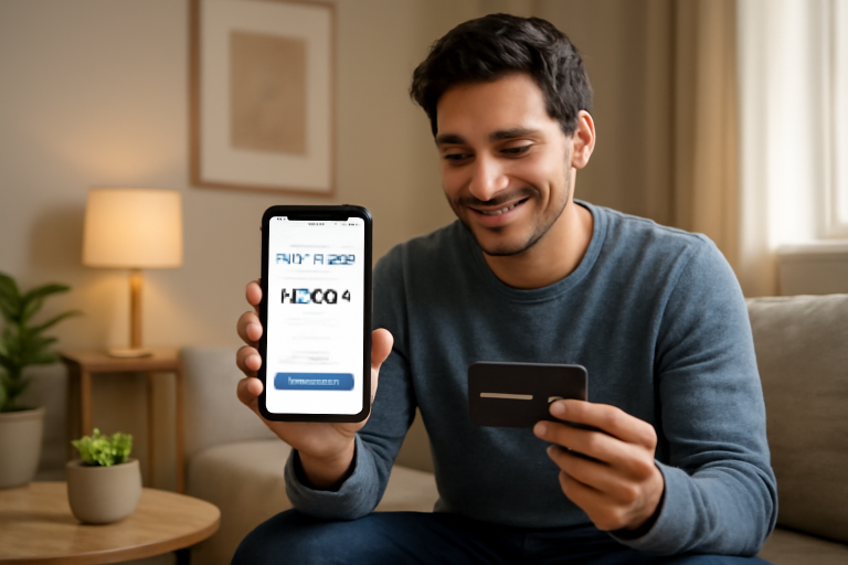 Imagem ilustrativa do conceito de cartão de crédito com limite personalizado, destacando a flexibilidade no gerenciamento financeiro.