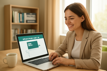 Cartão de crédito com aprovação rápida mostrando a praticidade e agilidade na obtenção de crédito.