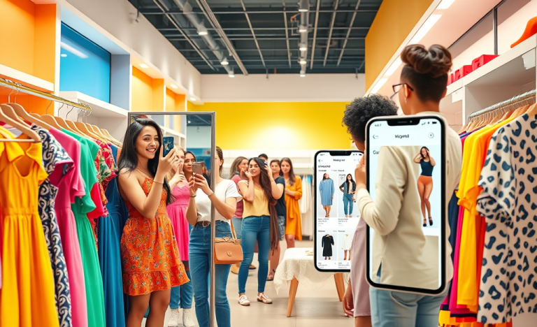 Imagem de roupas da SHEIN disponíveis para teste gratuito